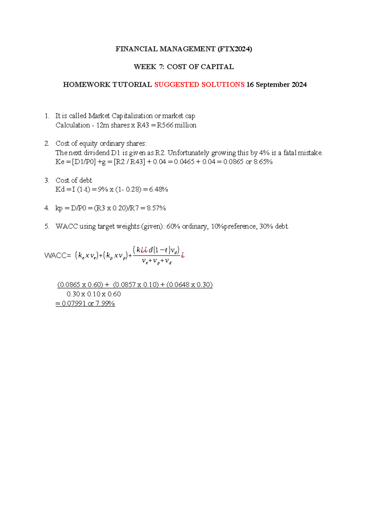 992f4dbff4008f492c3f0a8af1a3b6c2 - FINANCIAL MANAGEMENT (FTX2024) WEEK ...