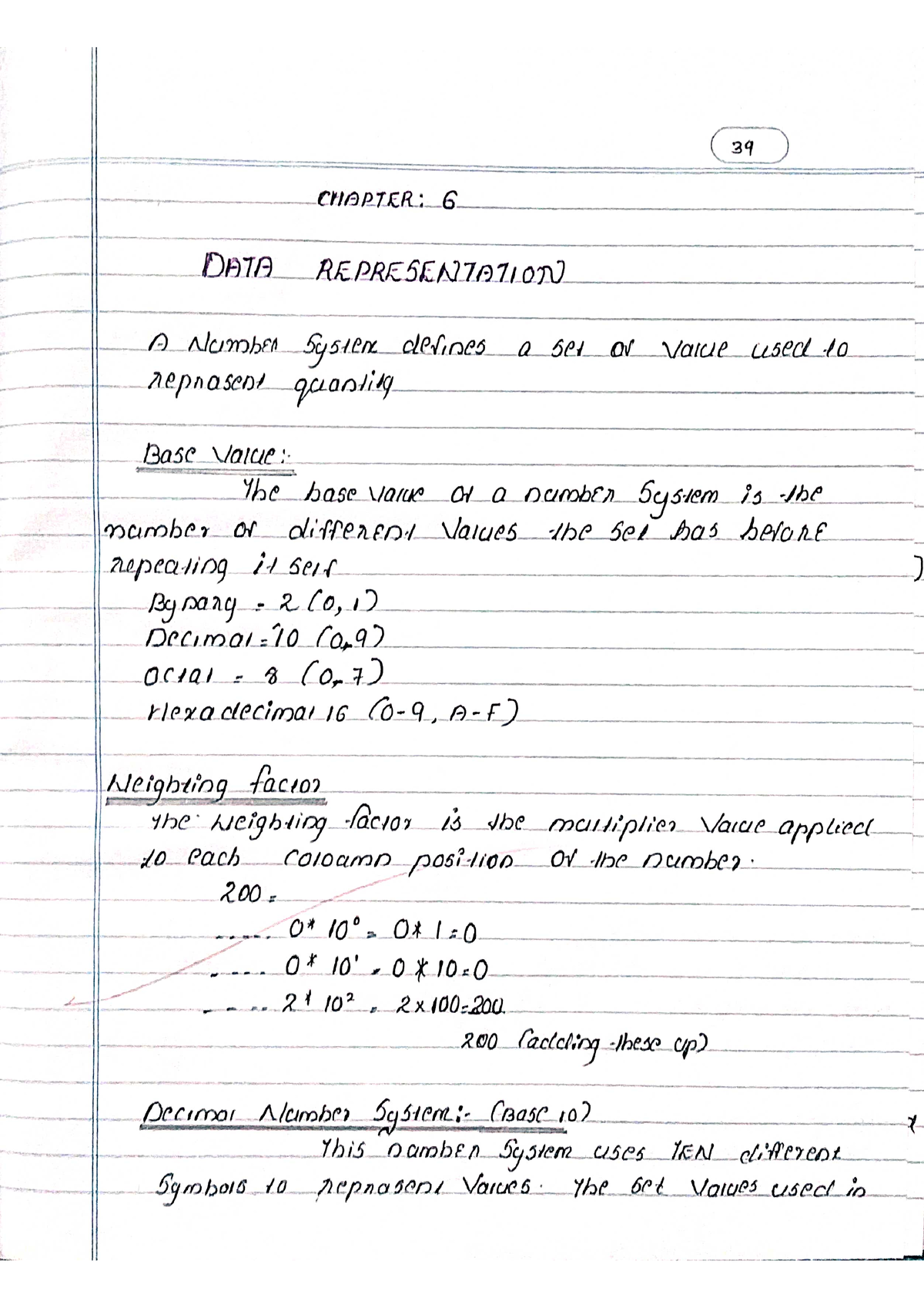 data representation exam questions