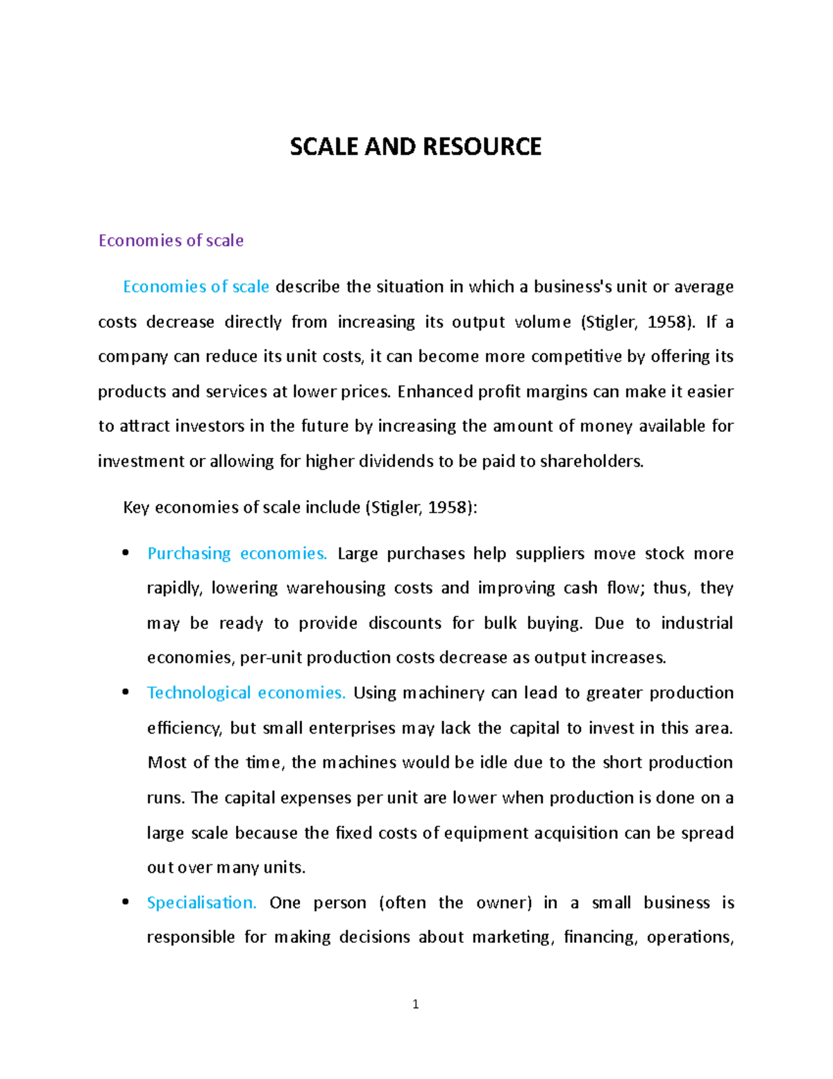 Scale-and-resources - Scale-and-resources - SCALE AND RESOURCE ...
