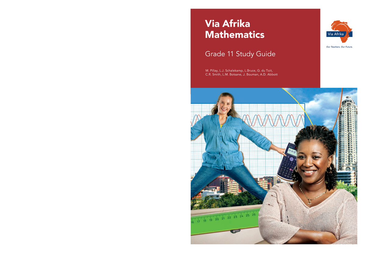 Gr Mathematics Study Guide Lr Via Afrika Mathematics Grade Study Guide M Pillay L