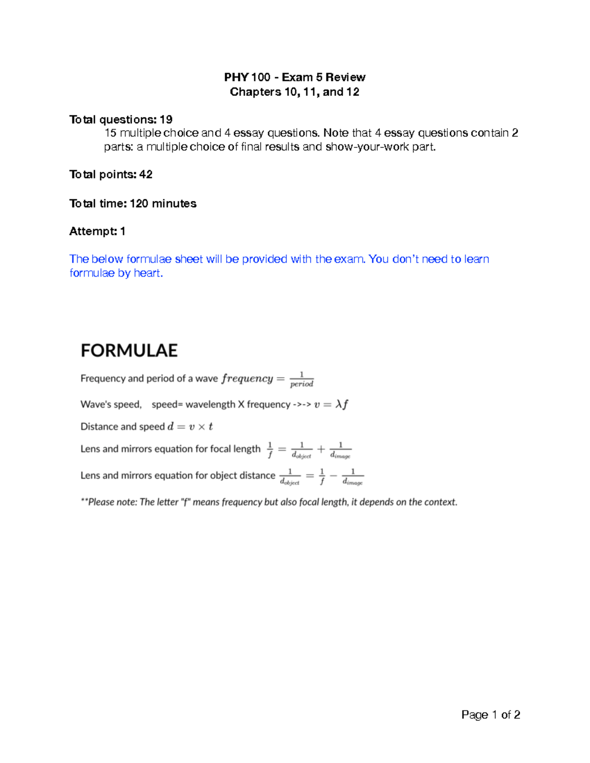 phy100-exam-5-review-exam-eeview-phy-100-exam-5-review