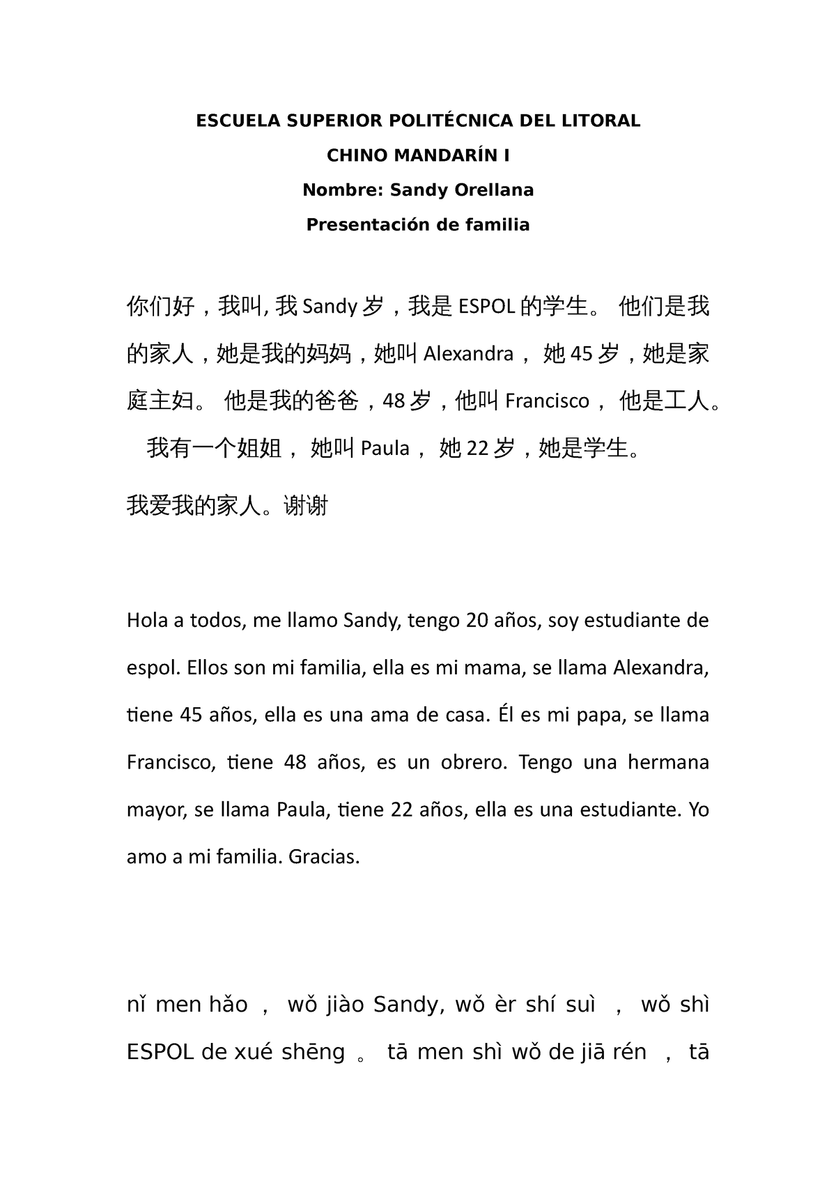 Deber 2 - Orellana - uso de las palabras nuevas - ESCUELA SUPERIOR  POLITÉCNICA DEL LITORAL CHINO - Studocu