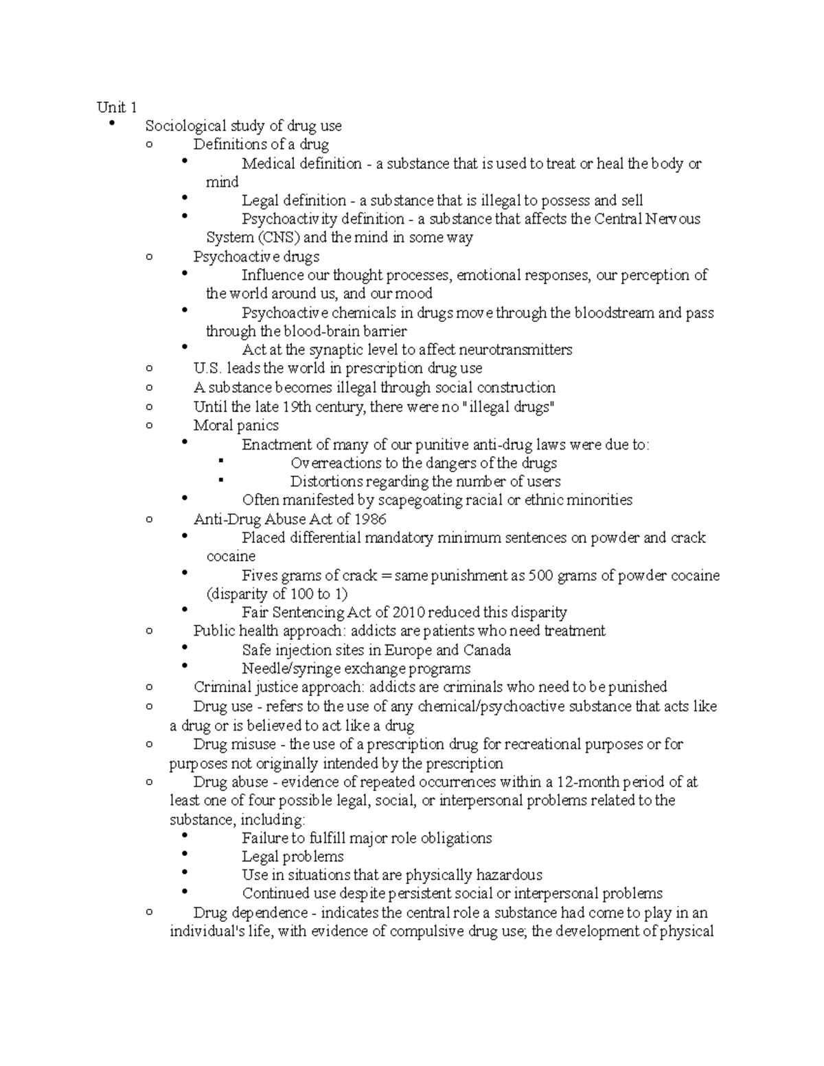 unit-1-lecture-notes-unit-1-unit-1-sociological-study-of-drug-use-o