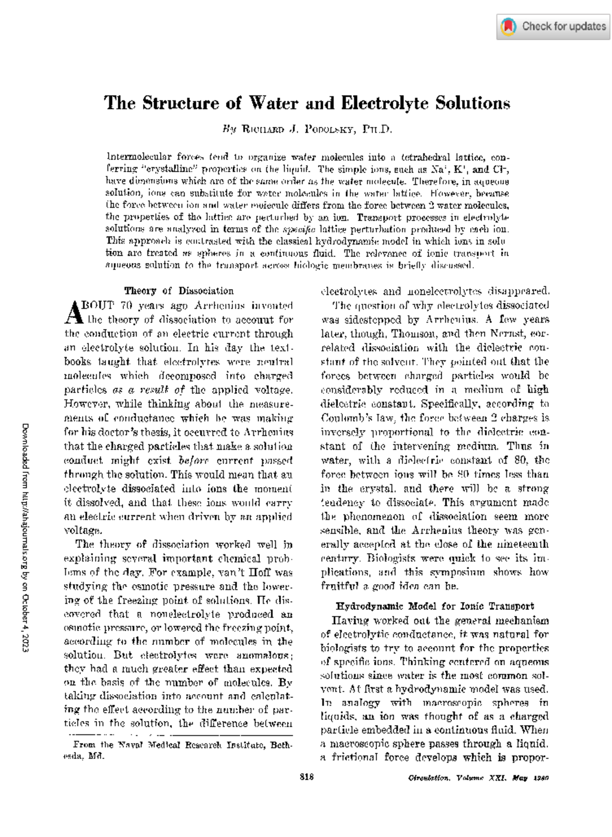 podolsky-1960-the-structure-of-water-and-electrolyte-solutions-the