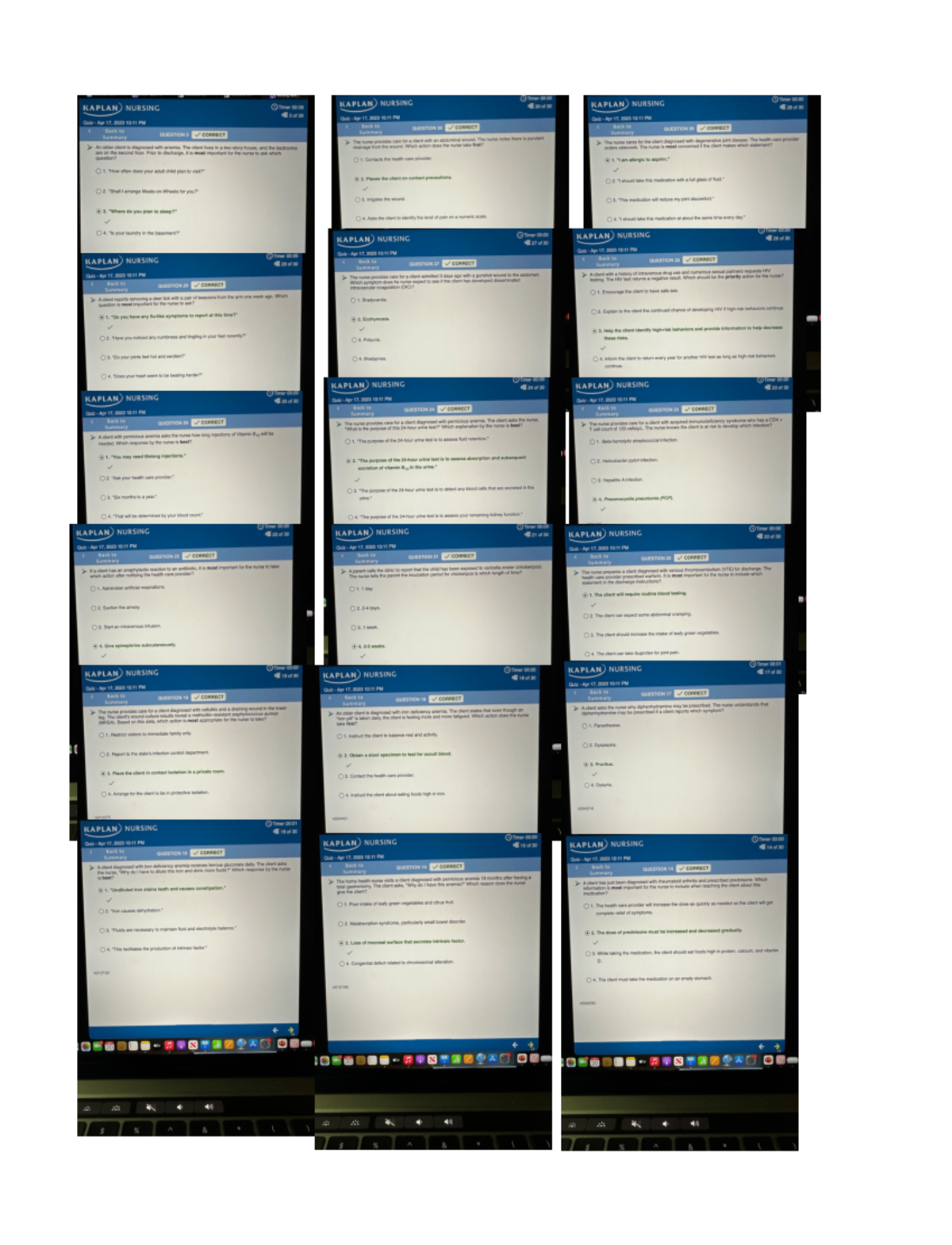 Kaplan ImmuneHematology Answer Key NURSING 402 Studocu