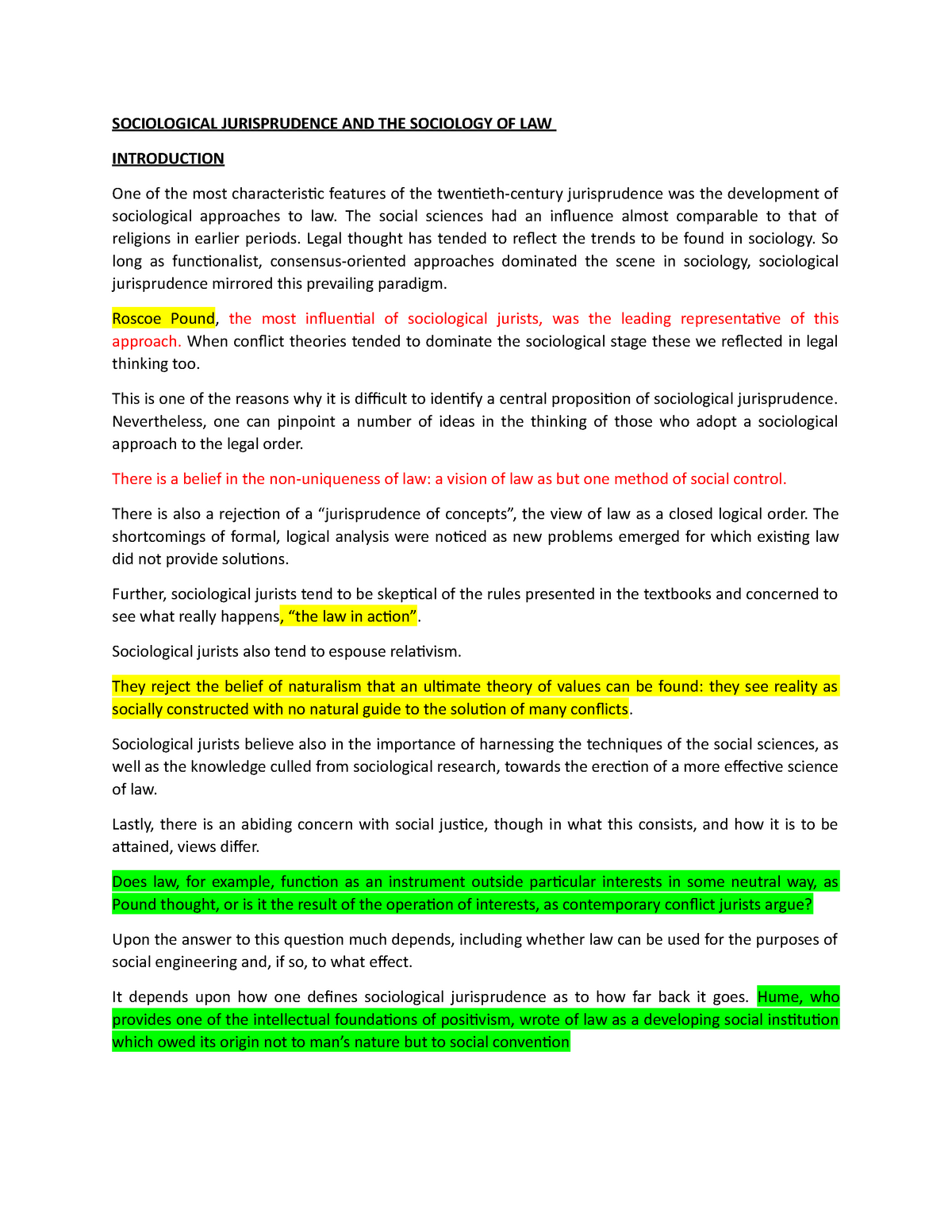 sociological-jurisprudence-and-the-sociology-of-law-sociological