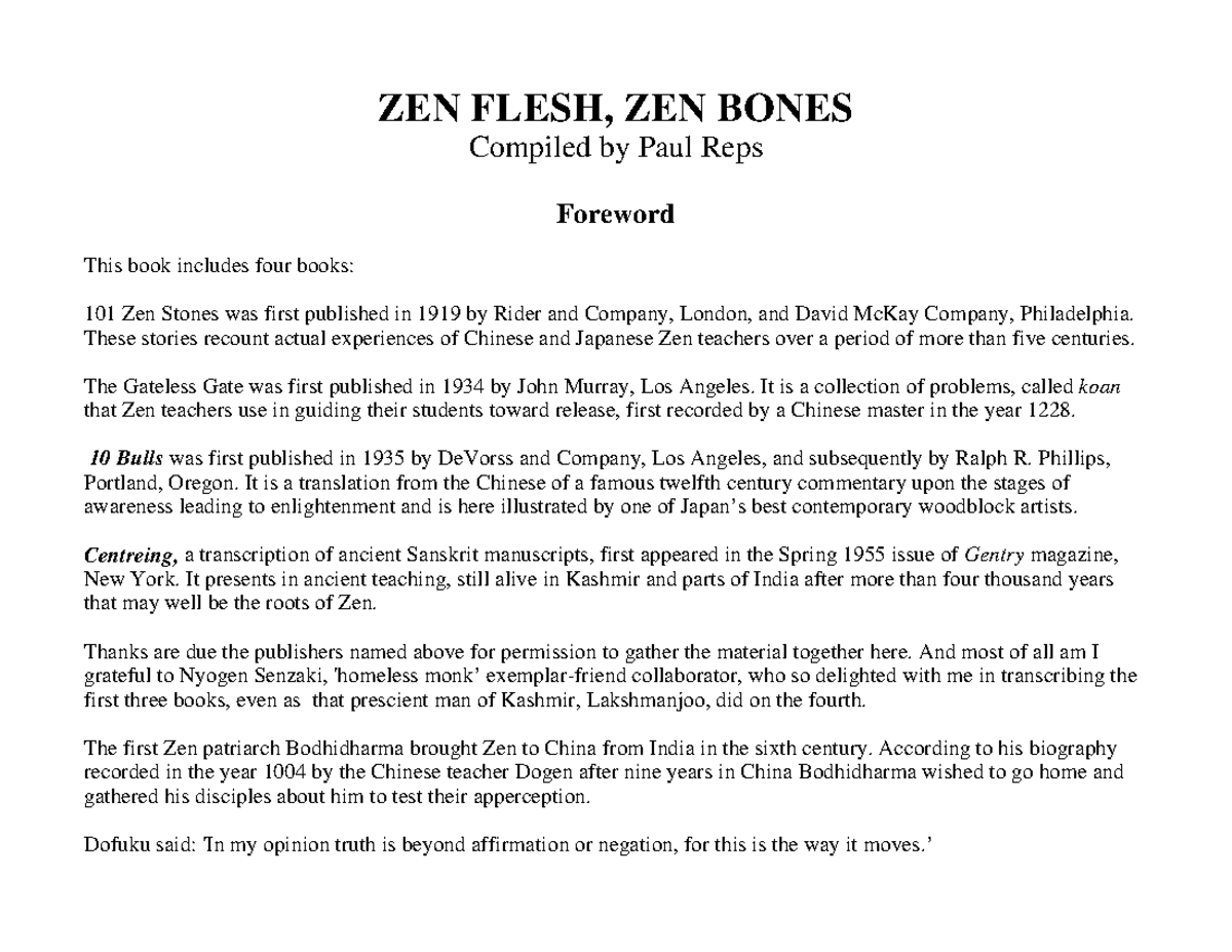 One Hundred One Zen Stories Buddhism Life Lessons Metaphorical Stories ...