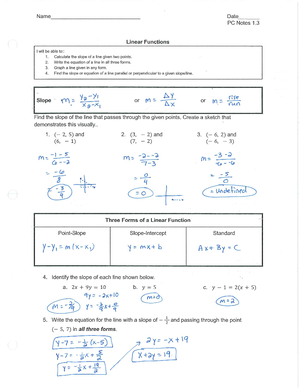 PC+ Notes+1.2- MTH 263 - Studocu