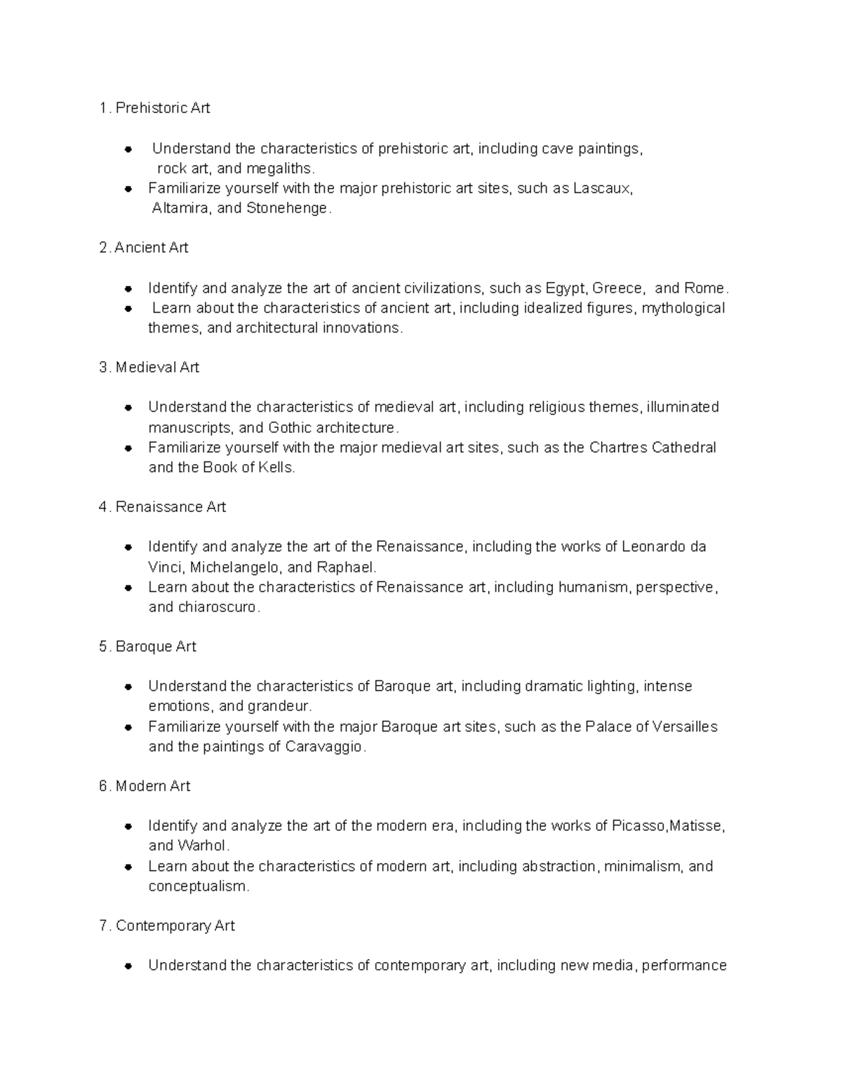 arth-121-study-sheet-prehistoric-art-understand-the-characteristics