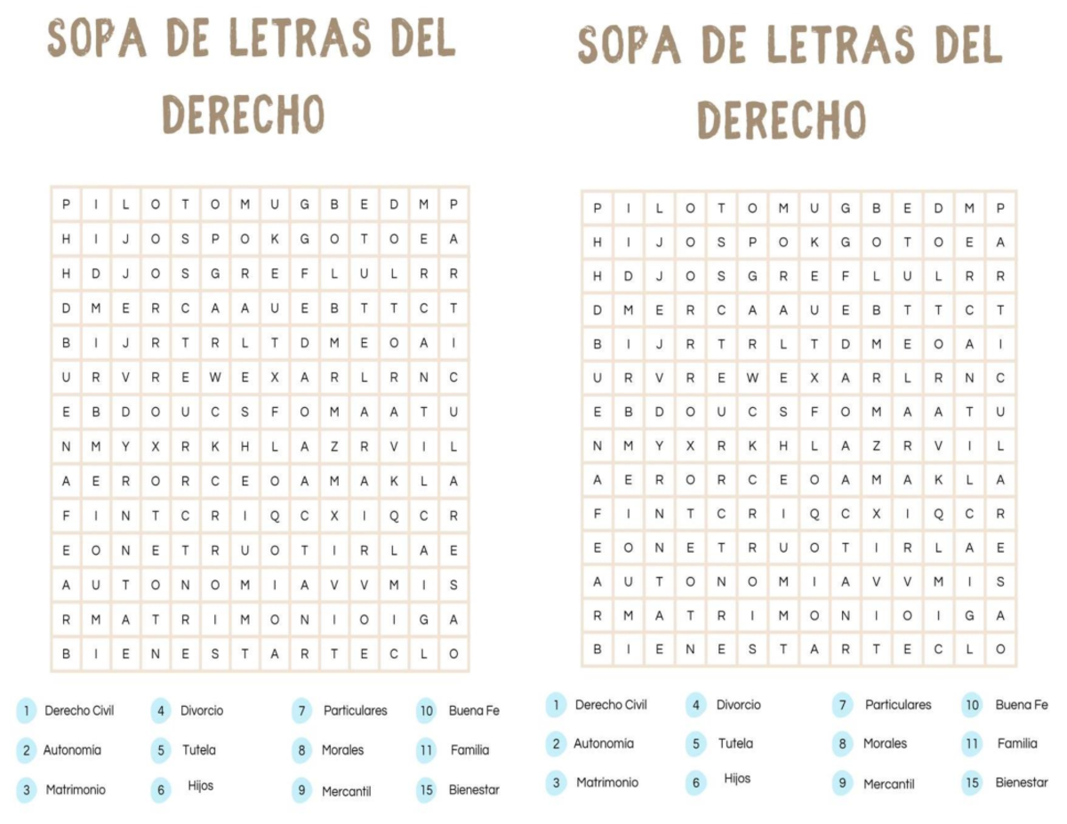 Sopa de letras - ACTIVIDAD - SOPA DE LETRAS DEL SOPA DE LETRAS DEL ...