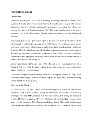 Assignment Cover Page - crim - SCHOOL OF APPLIED HUMAN SCIENCES ...