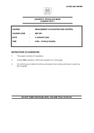 EVM490 Homework 1- Event Brief ( Nuralia Sofea Binti Ramlan 2023449478 ...