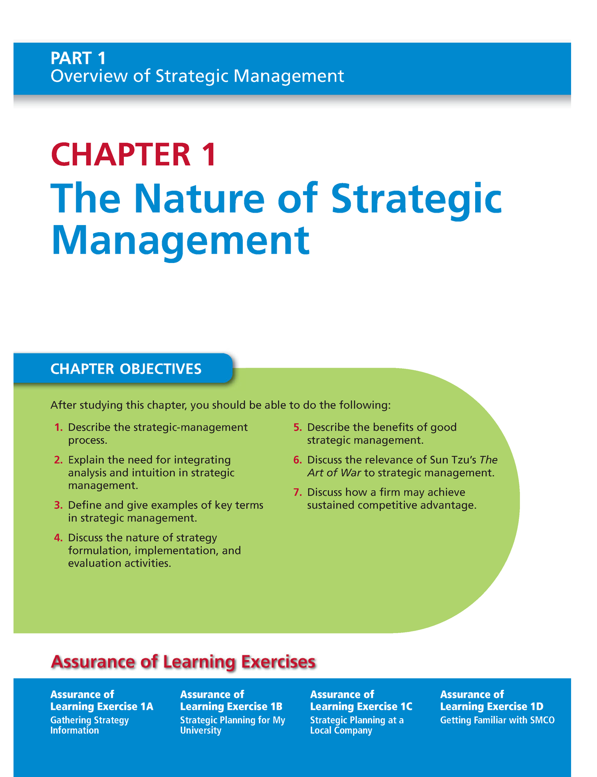 Bab1-5 - Buku Management Strategic - CHAPTER 1 ####### 1. Describe The ...