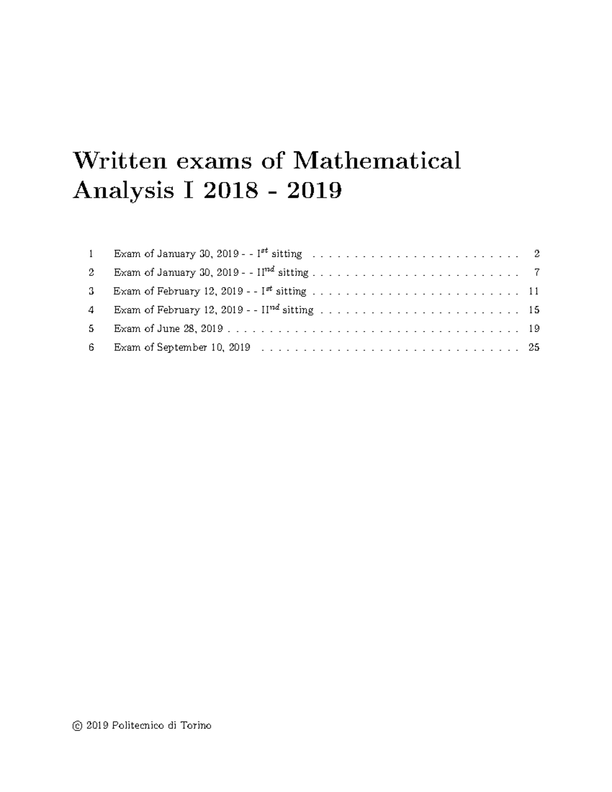 2018-19-it-is-exam-questions-written-exams-of-mathematical-analysis