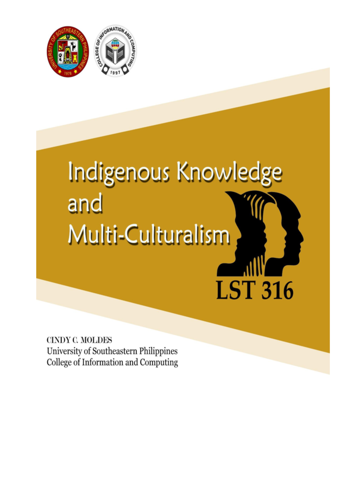 LST316 Module 1 - Indigenous Knowledge and Multi-Culturalism CINDY C ...