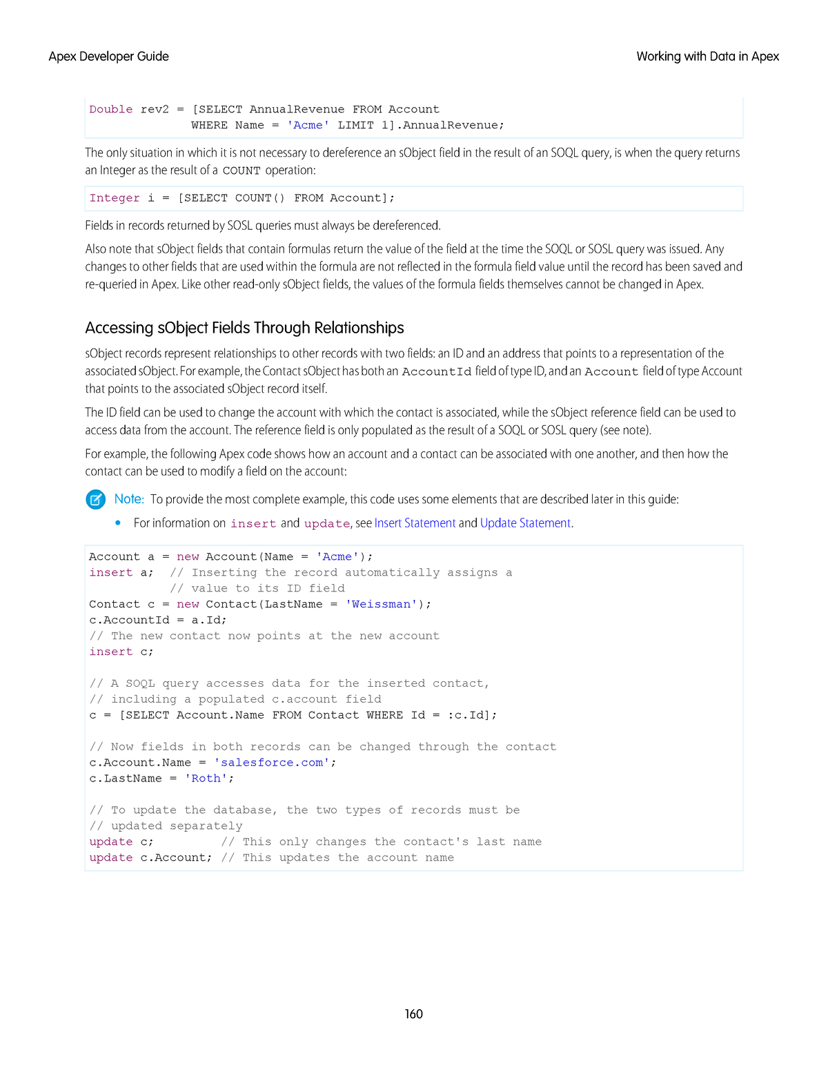 Salesforce Apex Developer Guide (1)-part-5 - Double Rev2 = [SELECT ...