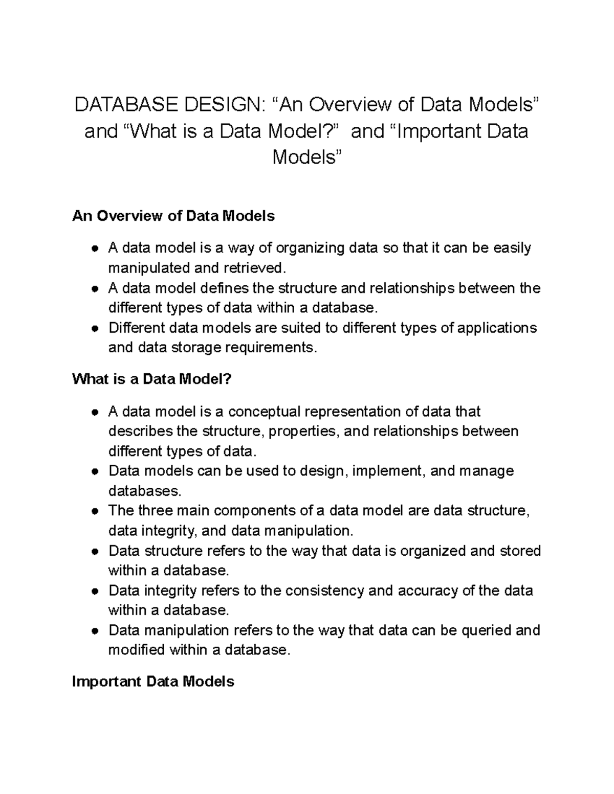 database-design-an-overview-of-data-models-and-what-is-a-data-model