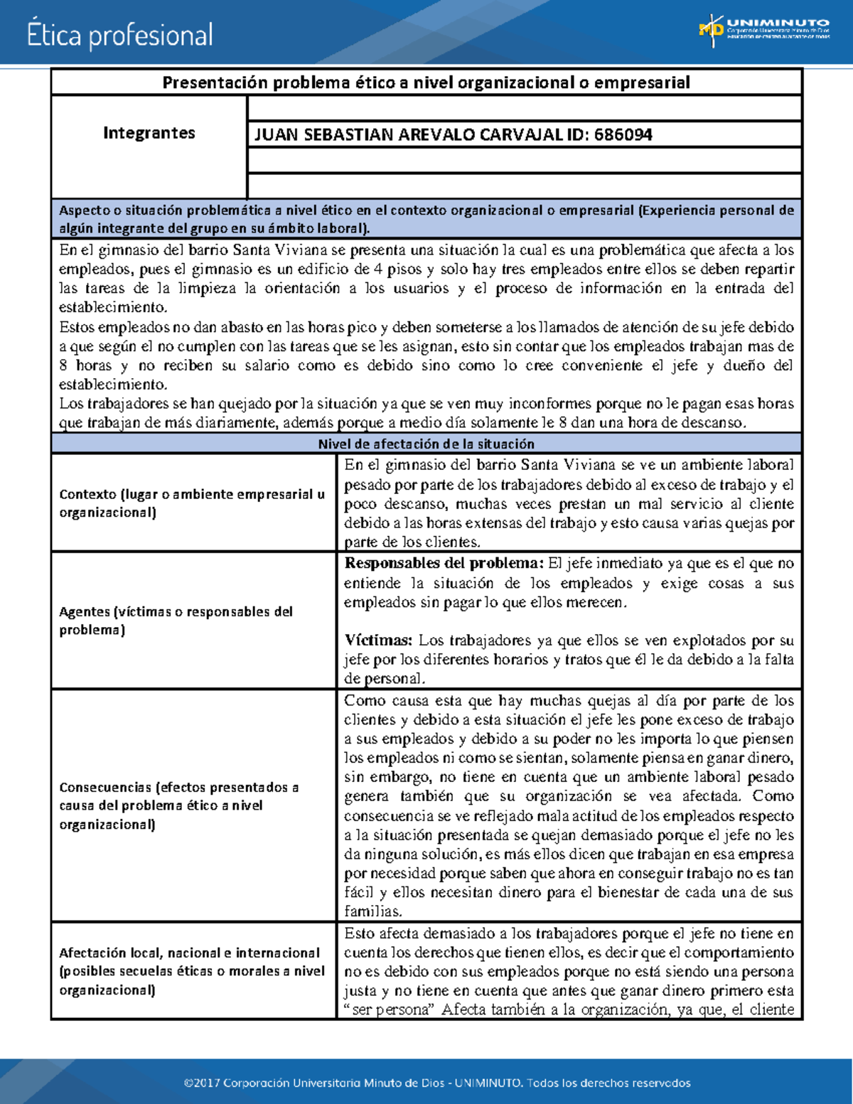 Tareas de uniminuto correspondientes a diferentes amterias desde ...