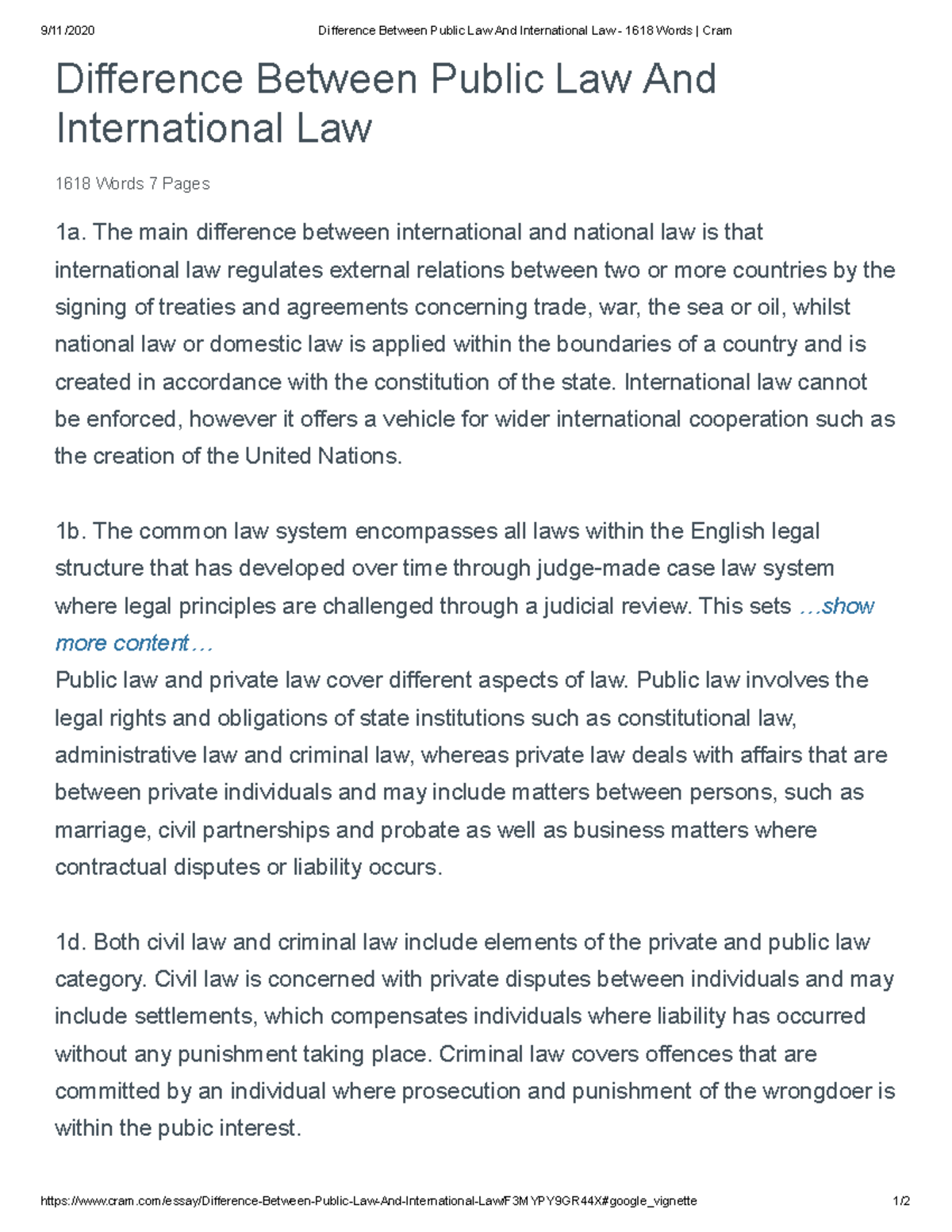 difference-between-public-law-and-international-law-1618-words-cram