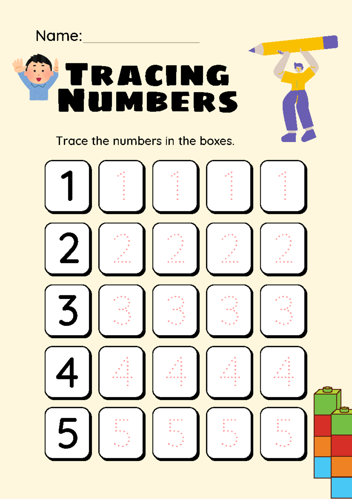 Counting - this is more on about cpunting - NumbersTracing Numbers ...