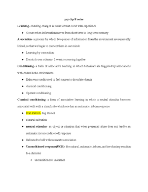 Chapter 12 Personality - Chapter 12: Personality Traits Are Dimensional ...