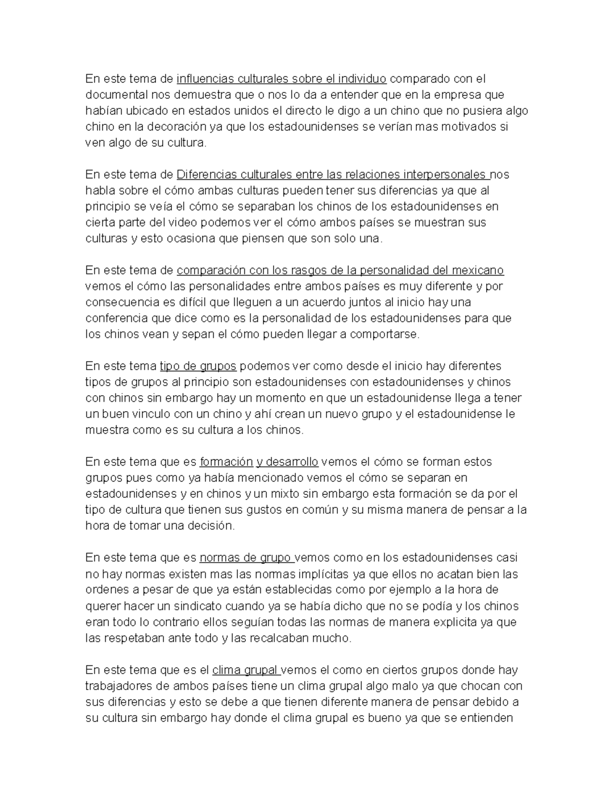 Comparacion De American Factory Lic En Psicologia Rvoe 2012064 Studocu