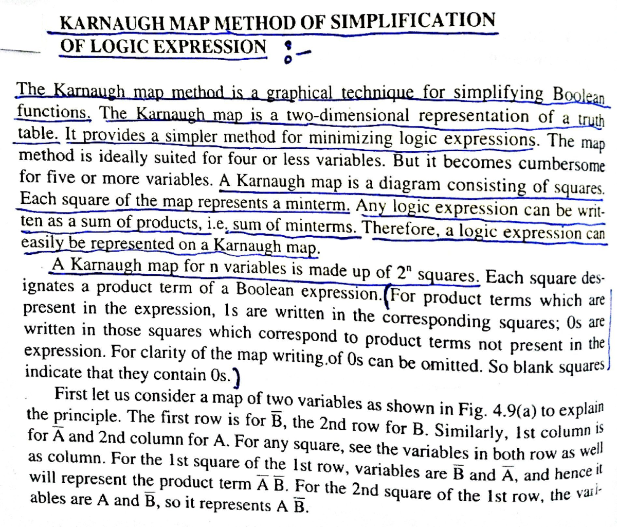 14- K-Map (Karnaugh Map) and its applications - Master of Computer ...