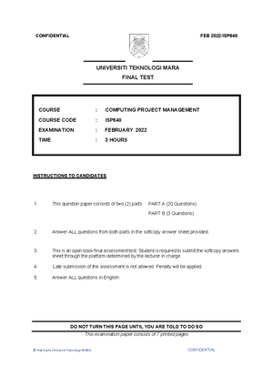 Tutorial Earned Value Question - Nurul Asyiqin - PROJECT MANAGEMENT ...