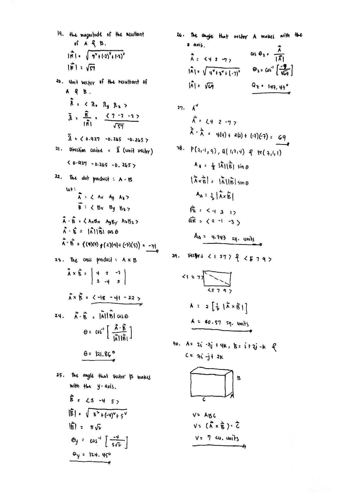 Document 43 - Solutions - Ce Review 1 (Math And Surveying) - Studocu