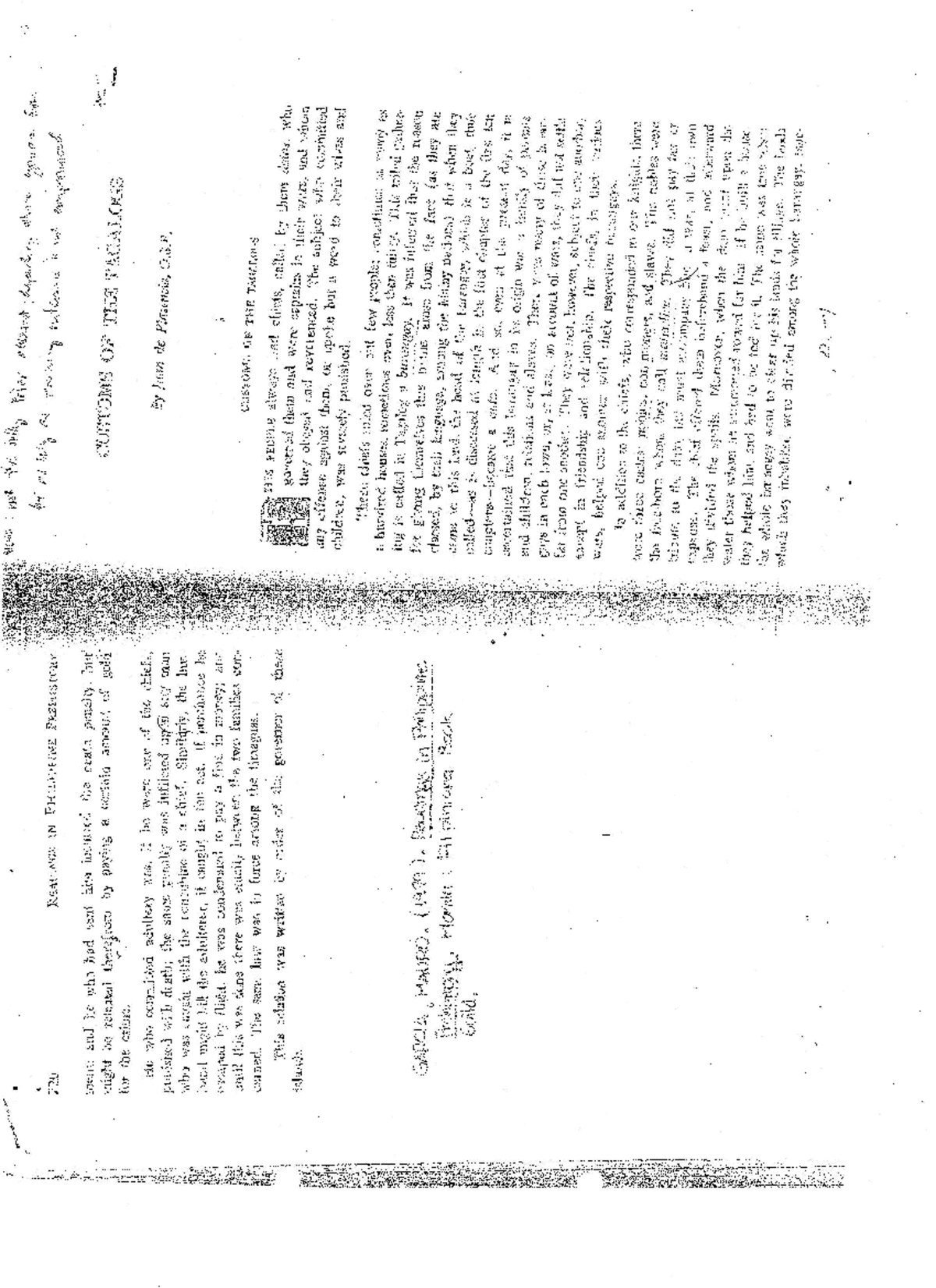 Customs of the Tagalog Readings in Philippine History Studocu