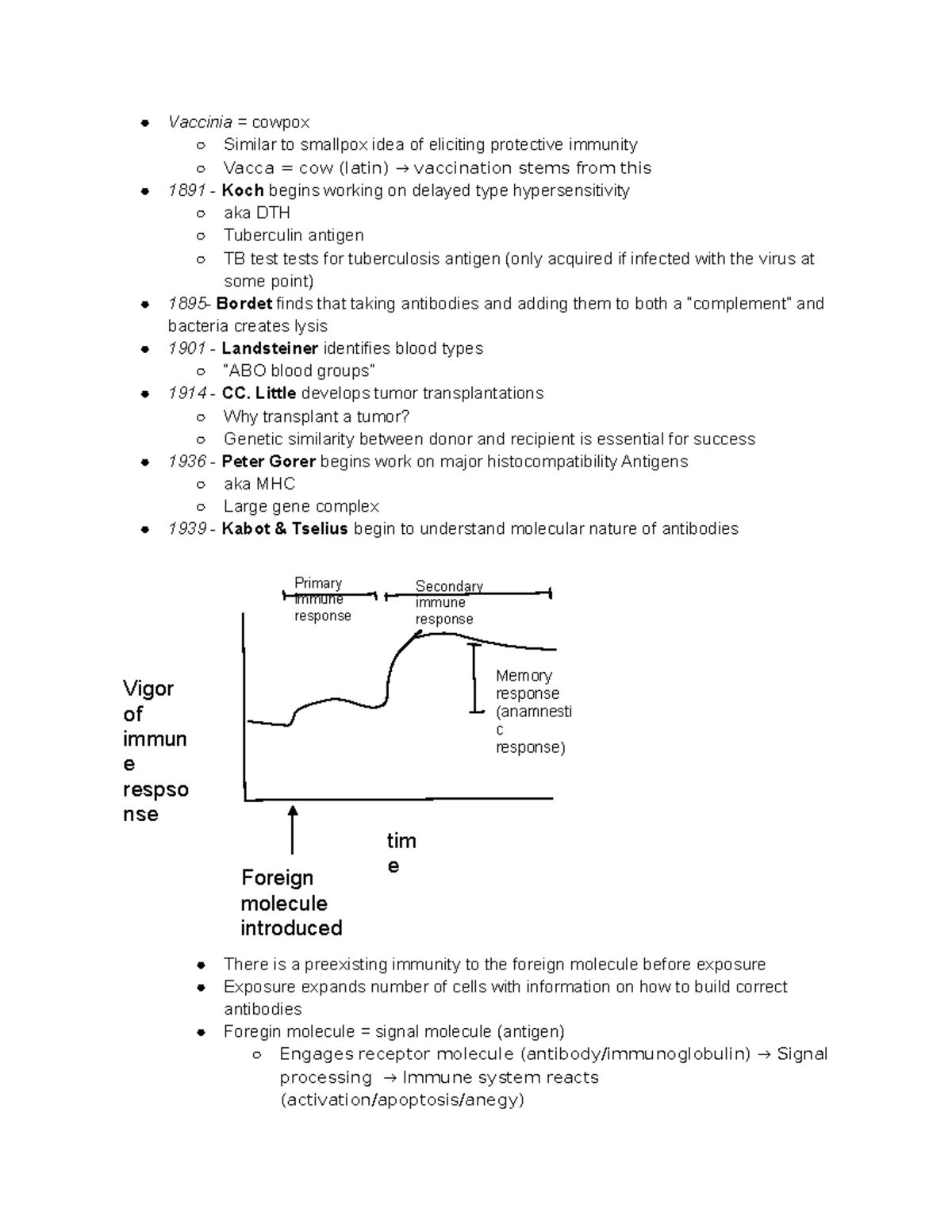 8 30 basic immunology lecture Vaccinia = cowpox Similar to smallpox
