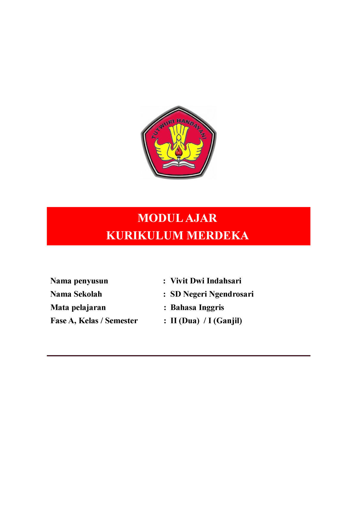 1. Modul Ajar B.Inggris Kelas 2 - BAB 1 (Websiteedukasi - MODUL AJAR ...