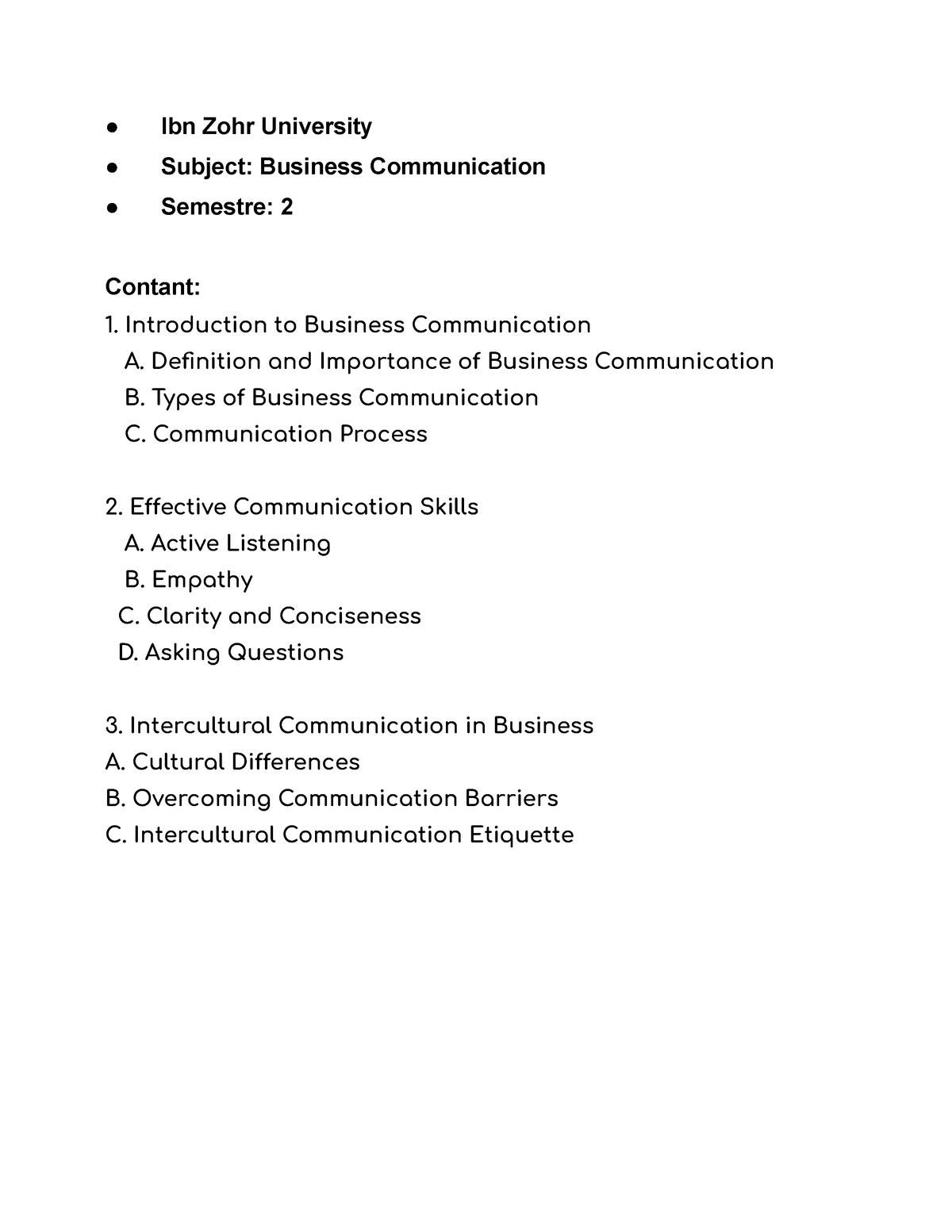 Business Communication - Definition And Importance Of Business ...