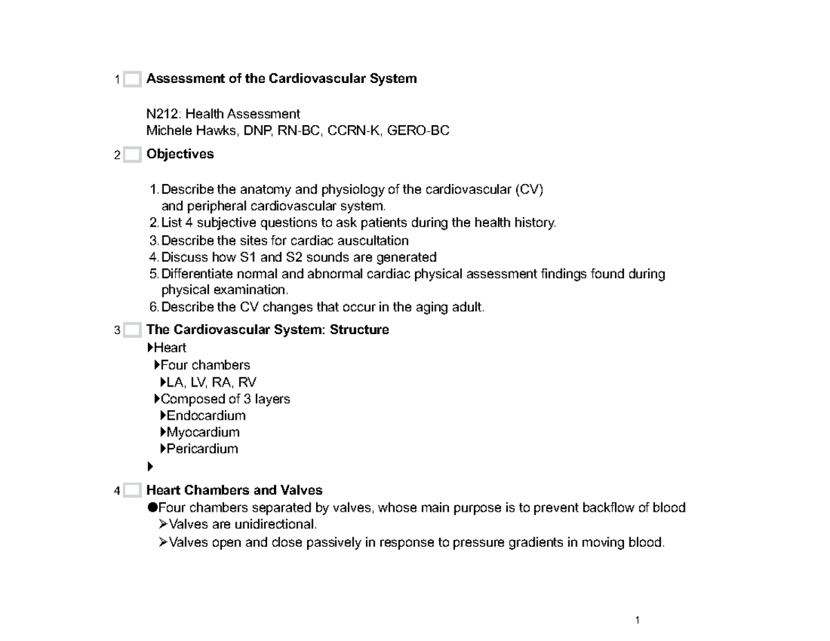 n212-cardiac-assessment-1-1-1-assessment-of-the-cardiovascular-system