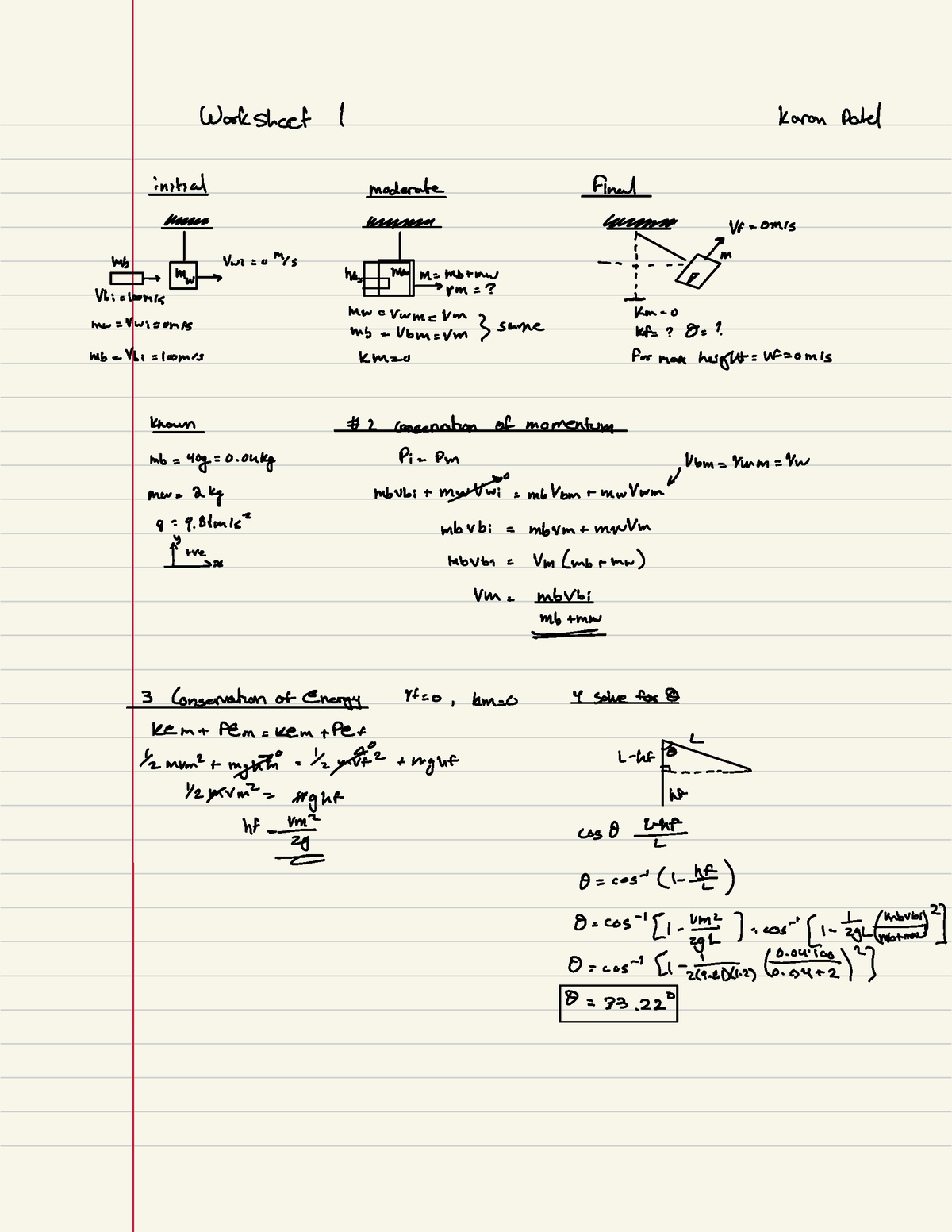 physics chapter 3 homework