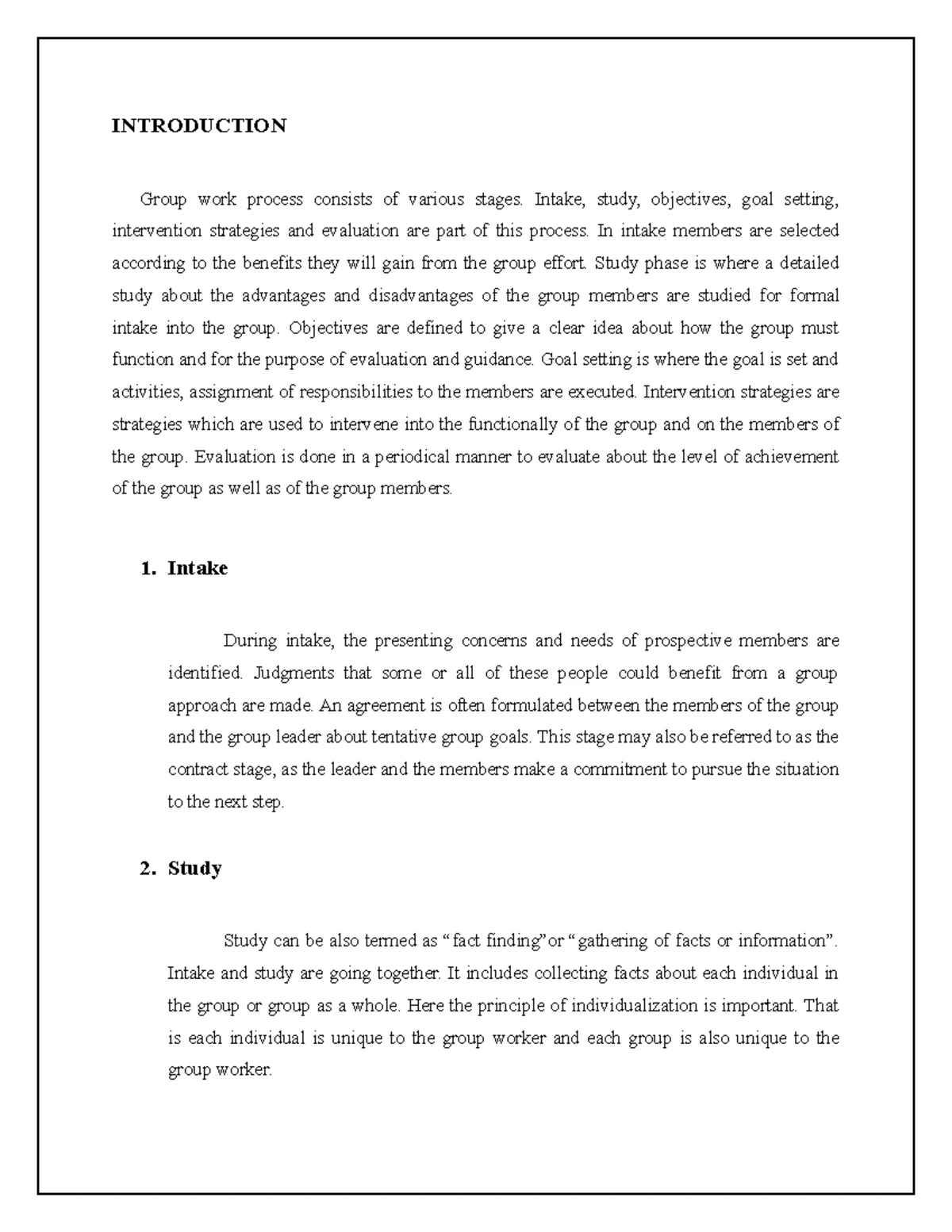 Lec IV - Principles of Social Work - Social Work Principles IMRAN AHMAD ...