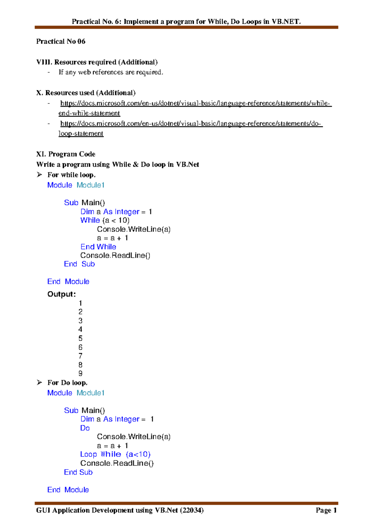Practical-no 06 - hello this is my project - Practical No 06 VIII ...