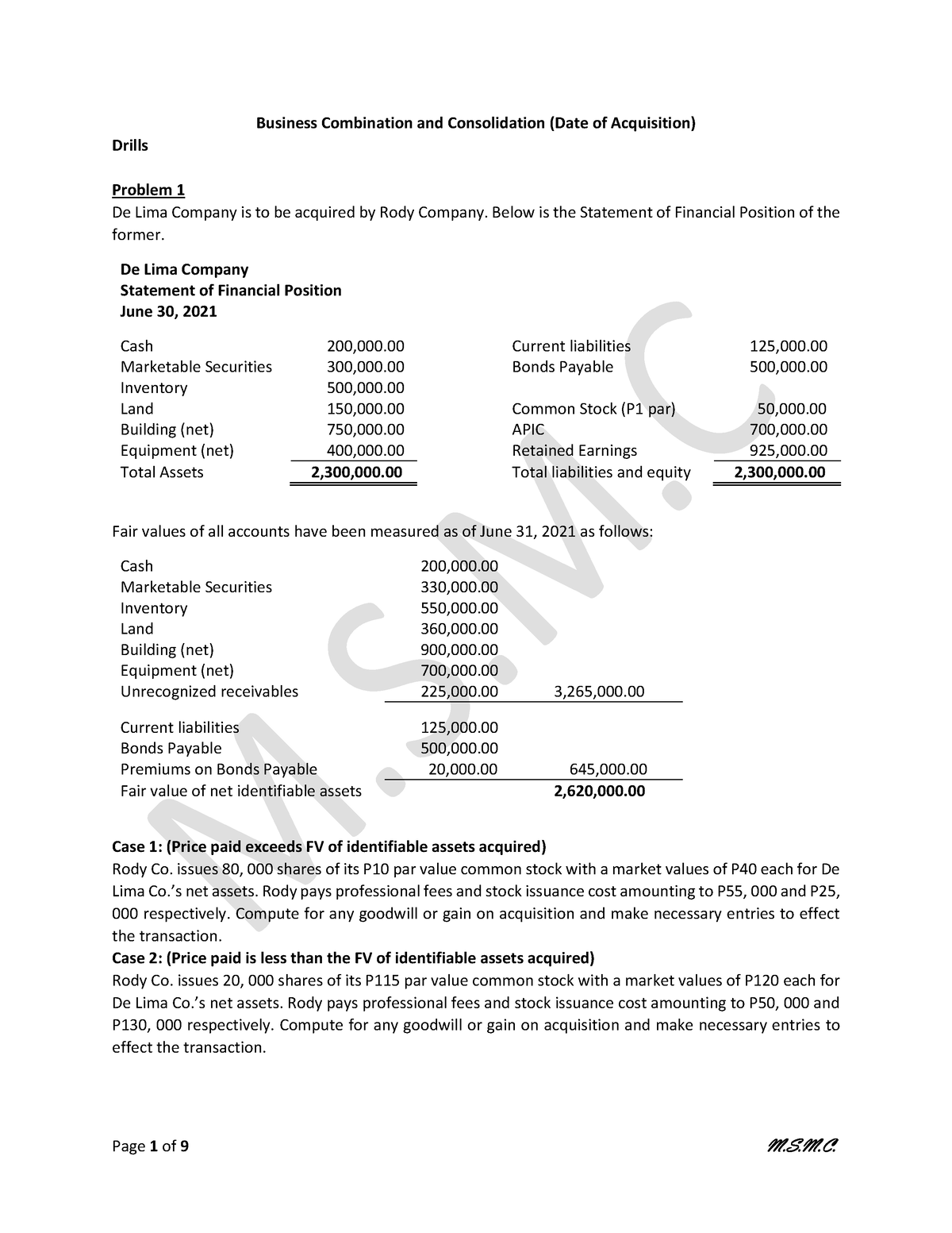 Accounting In Business Combination - Business Combination And ...