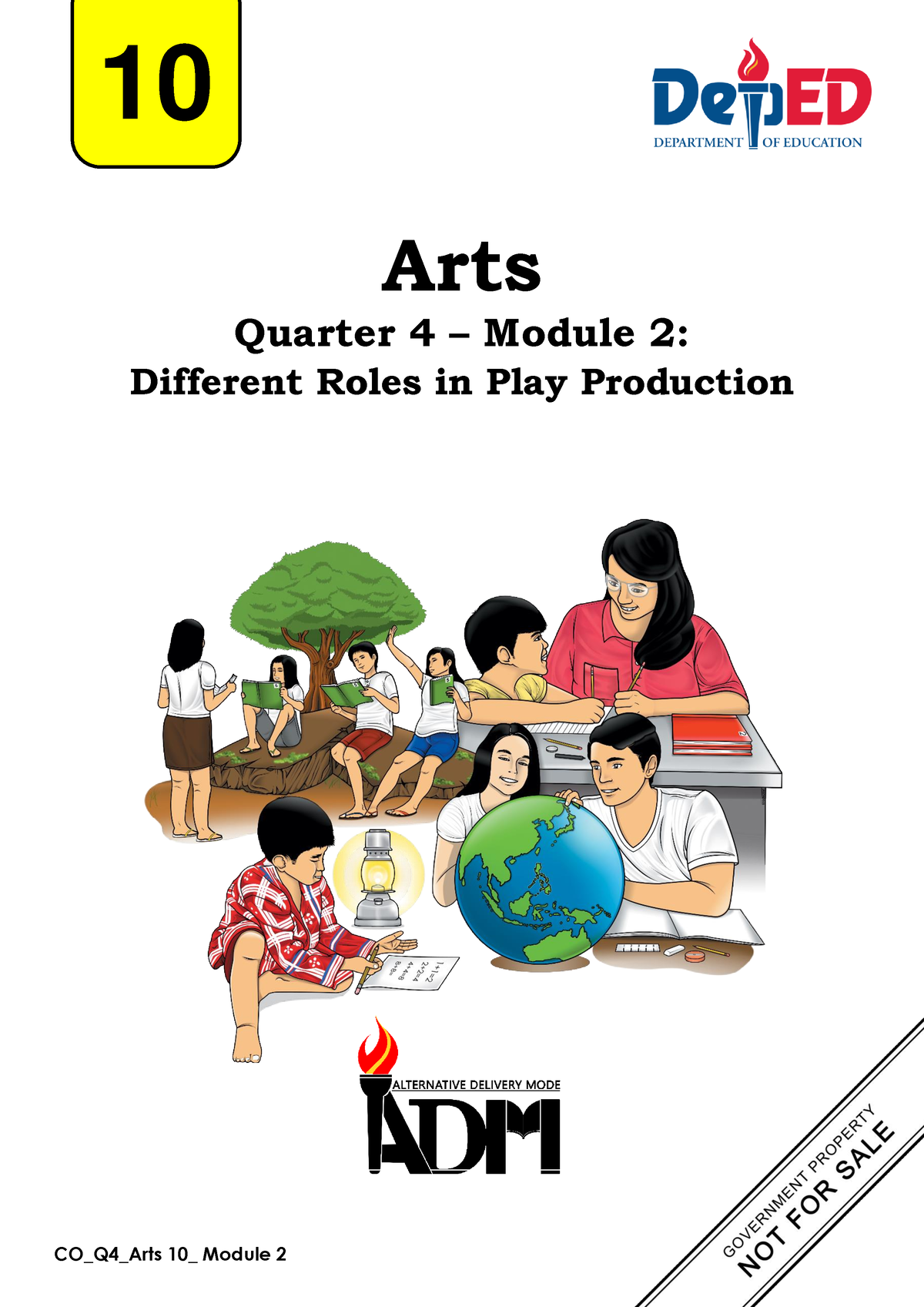 arts-10-q4-module-2-different-roles-in-play-production-arts-quarter-4