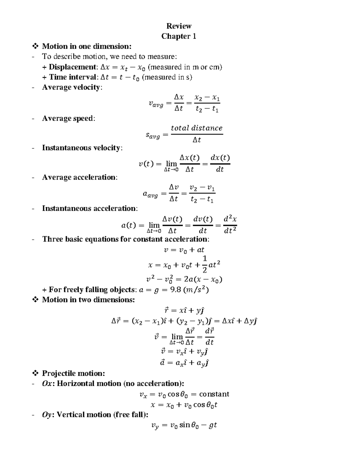review-review-chapter-1-motion-in-one-dimension-to-describe-motion