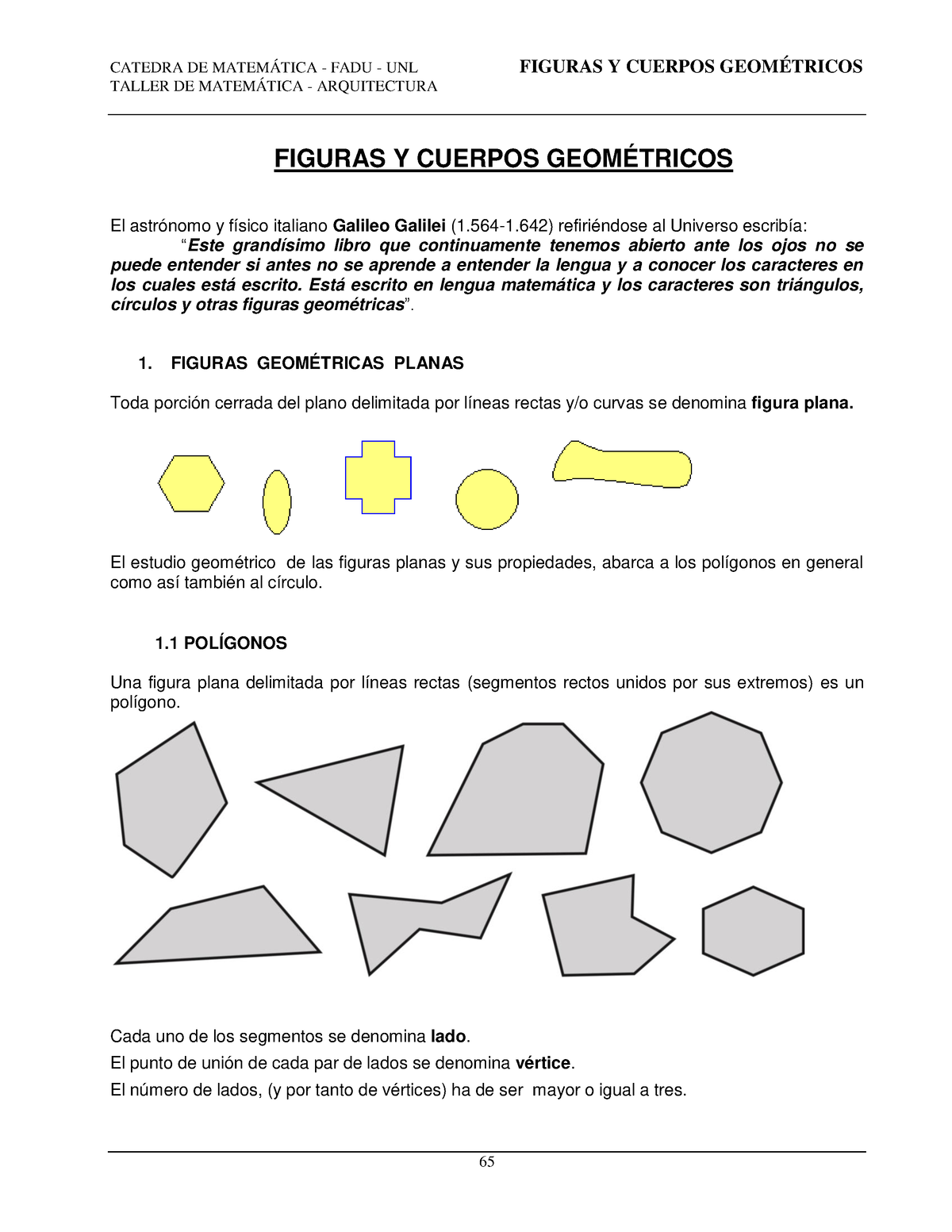 Figuras Y Cuerpos Geomã Tricos- Arquitectura-2020 - TALLER DE ...