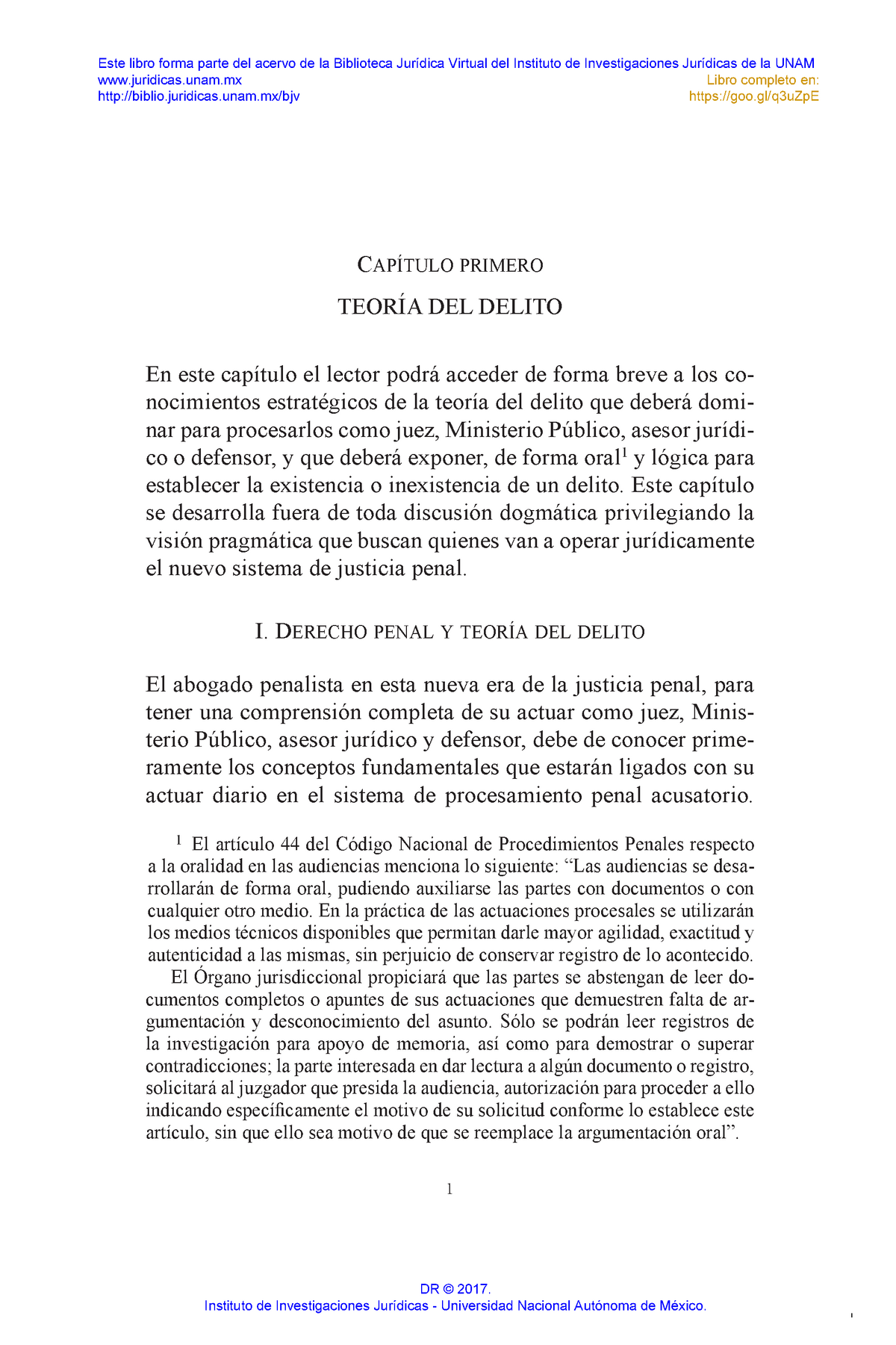 Teoria Del Delito UNAM - Dr Enrique Díaz Aranda Investigador UNAM - 1 ...