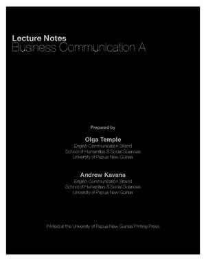 Business communication chapter 1 - Chapter I Concept of Communication ...