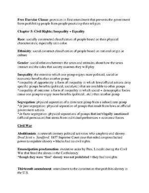 Chapter 1 The Logic Of American Politics - POLS 010 - Chapter 1: The ...