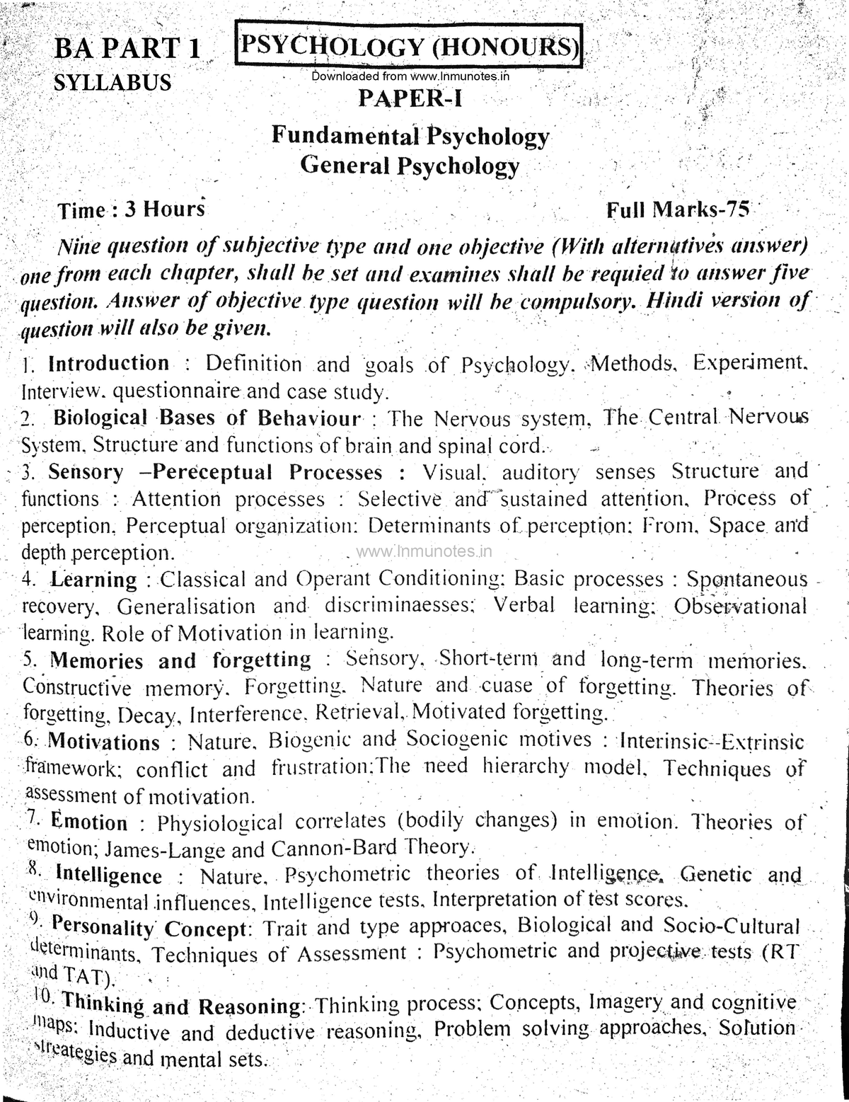 ba-part1-psychology-syllabus-ba-hons-history-delhi-university