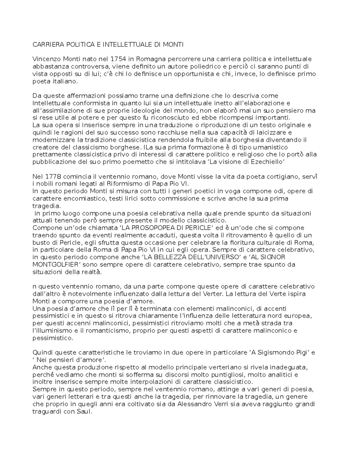 Il Ritratto Dell'inetto Capitolo 1 Riassunto