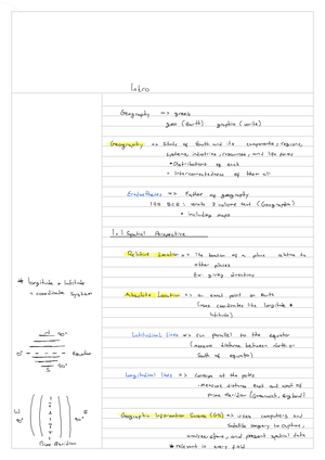 GEOG - Chapter 6 - GEOG 200 - Studocu