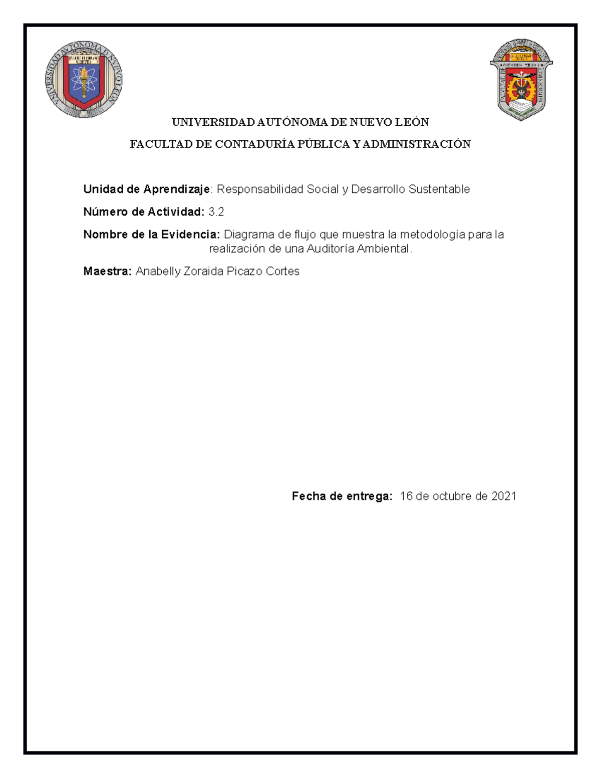 Diagrama De Flujo Que Muestra La Metodología Para La Realización De Una Auditoría Ambiental 3490