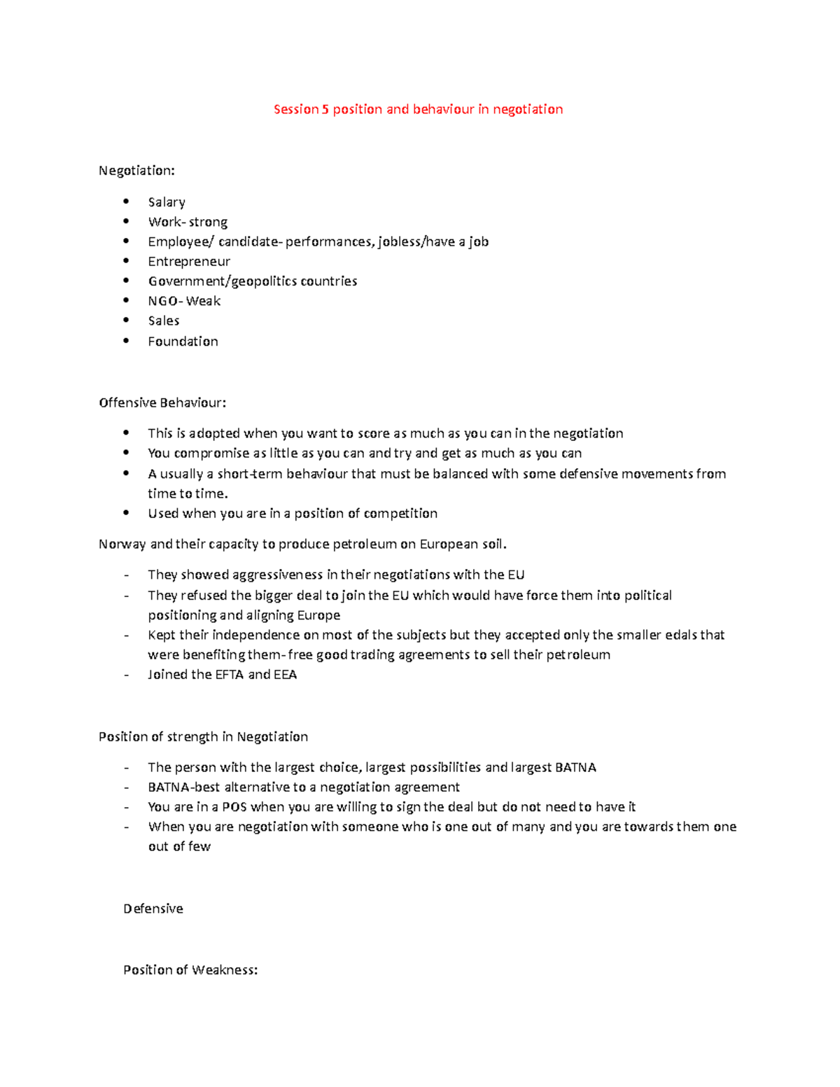 Session 5 IB - Business Intelligence - Session 5 position and behaviour ...