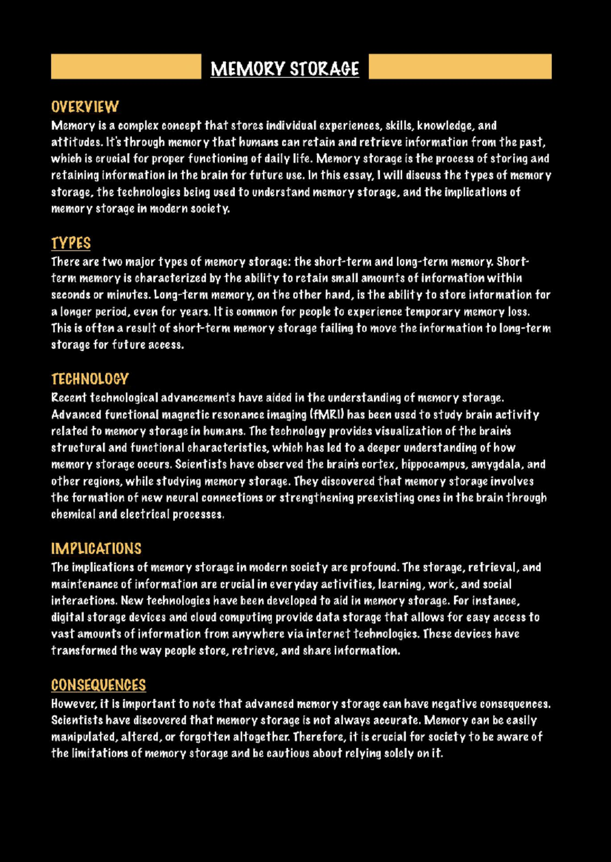 Jpg2pdf 29 - lecture notes on storage memory - 8638 - Studocu